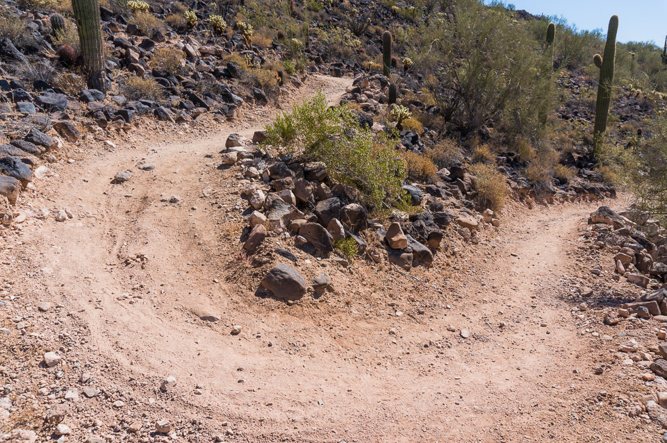 Deem Hills Trail - Switchback