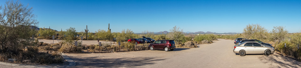 Mcdowell Sonoran Preserve - parking lot